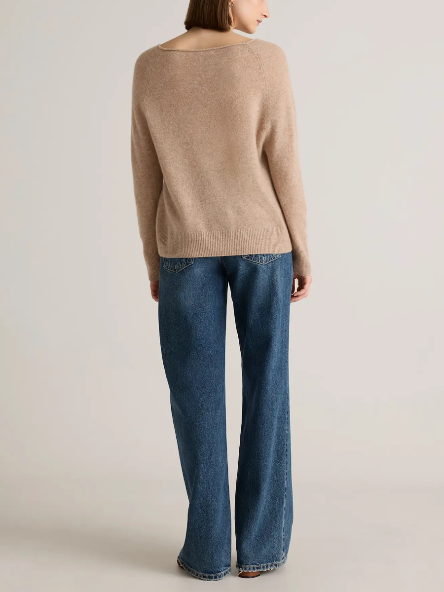 Cashmere Boatneck Sweater