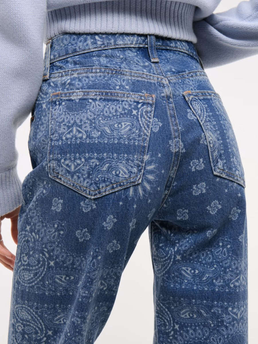 High Waist Casual Jeans