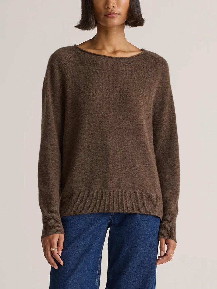 Cashmere Boatneck Sweater